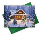 Xmas Card Snowman 27-129-116