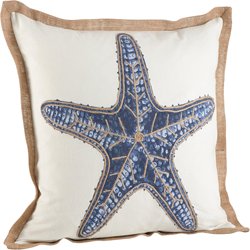 STARFISH PILLOW 5433-NB20S-23