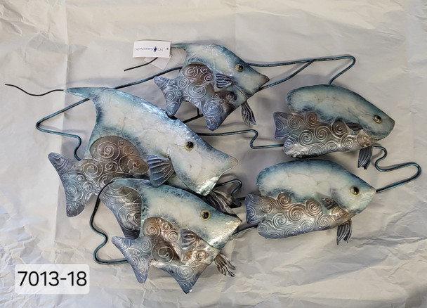 SEAFOAM MIXED FISH 7013-18