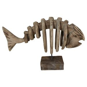 24" Driftwood Fish Bones 76395-2