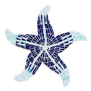 12 in Mosaic Starfish Plaque 28026-2