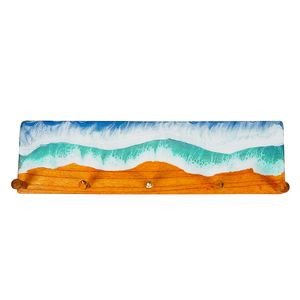 19" Waves PLQ w/Pegs 28056-2