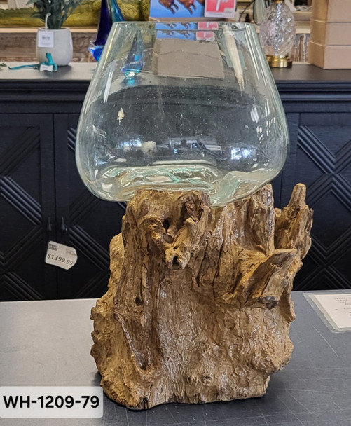 X-Large Bowl on Driftwood WH-1209-79