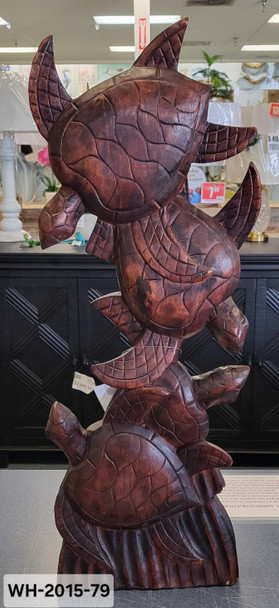 SMALL TURTLE CARVING STATUE  WH-2015-79