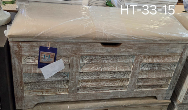 RW Shutter Storage Bench HT-33-15