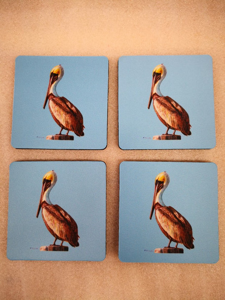 Pelican Coasters - Set of 4 CT035-50