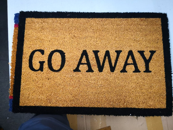 Go Away Coir Mat - 16"x24" 20040-2