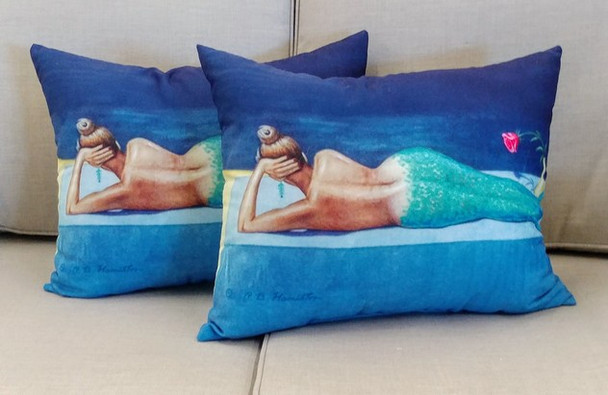 Mermaid Pillow - Set of 2 NC073-50