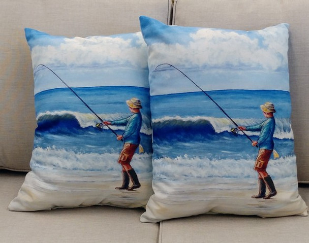 Surf Fishing Pillow - Set of 2 NC1117-50