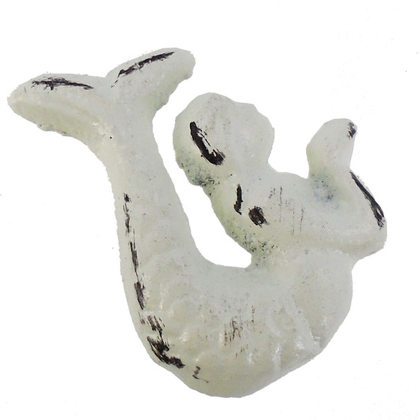 White Mermaid Drawer Pull - Set of 8 70460-2