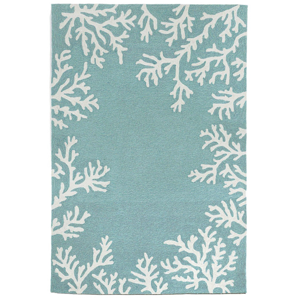 CORAL BORDER AQUA 42x66 1620-04-42x66-80