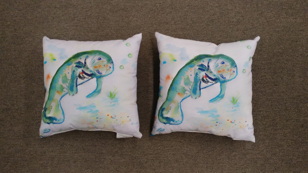 Betsy's Manatee Pillow - Set of 2 NC061-50