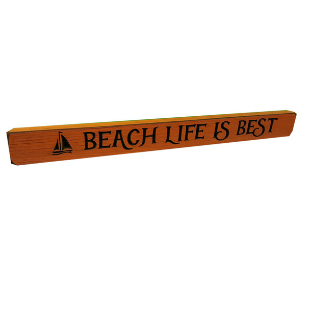 18" USA BEACH LIFE IS BEST SIGN 10511