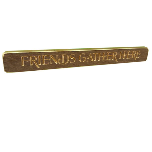 18" USA FRIENDS GATHER HERE 10519