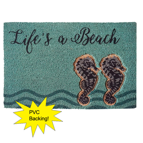 Lifes a Beach Mat 20031