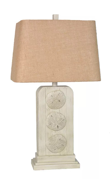 SAND DOLLAR SHELL LAMP LPS-184-93