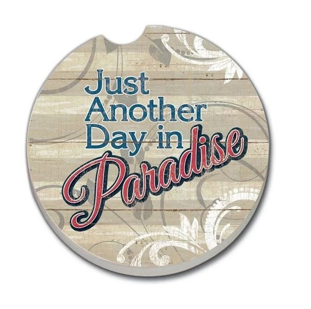 Car Coaster-Another Day Paradis 09896-91-Set of 4