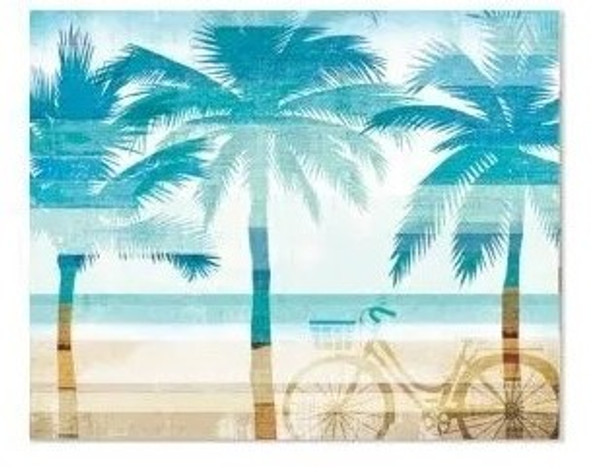 Flex Mat-Beachscapes 73192-91-Set of 4