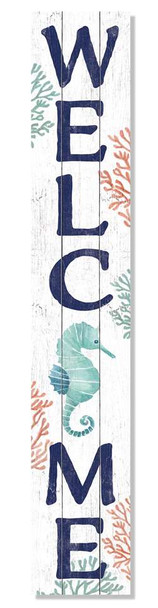 WELCOME - SEAHORSE - SIGN 60943-63