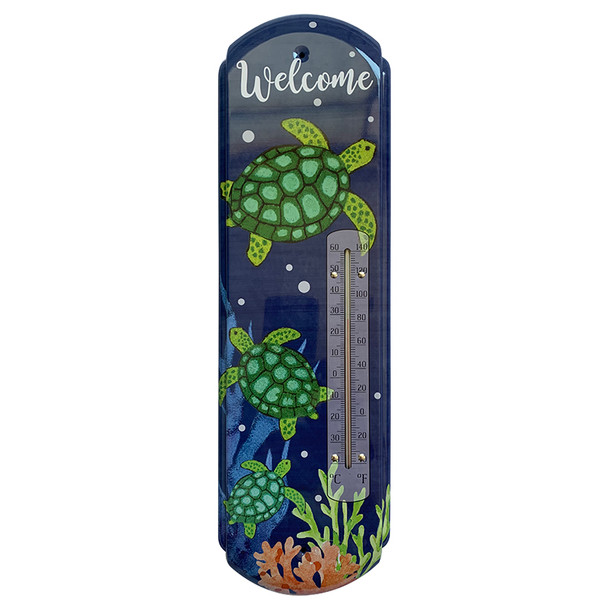 WELCOME TURTLE THERMOMETER 72920-2