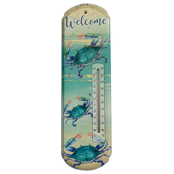 WELCOME CRAB THERMOMETER 72921-2