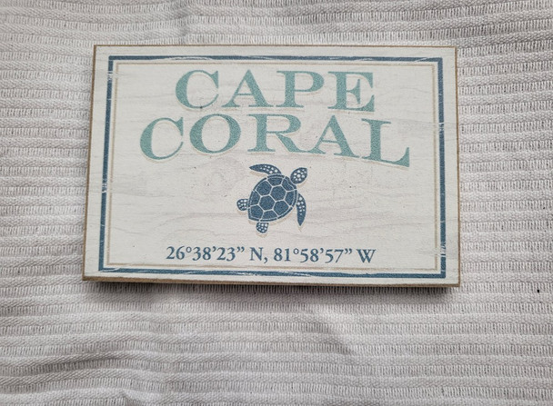 Cape Coral Turtle Magnet 03-905-CC-112