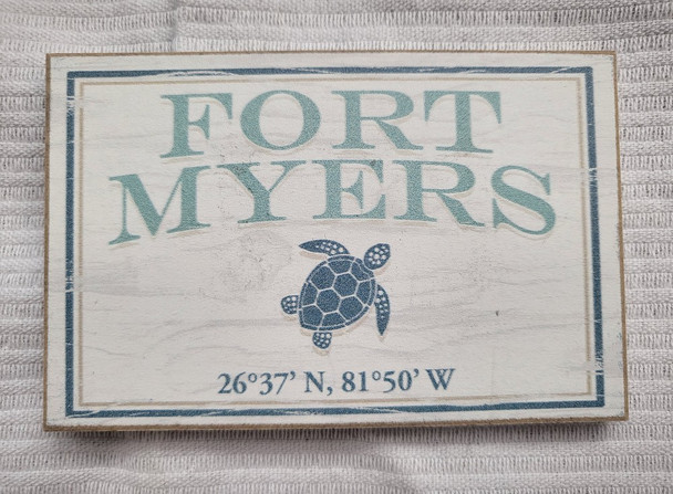 Fort Myers Turtle Magnet 03-905-FMY-112