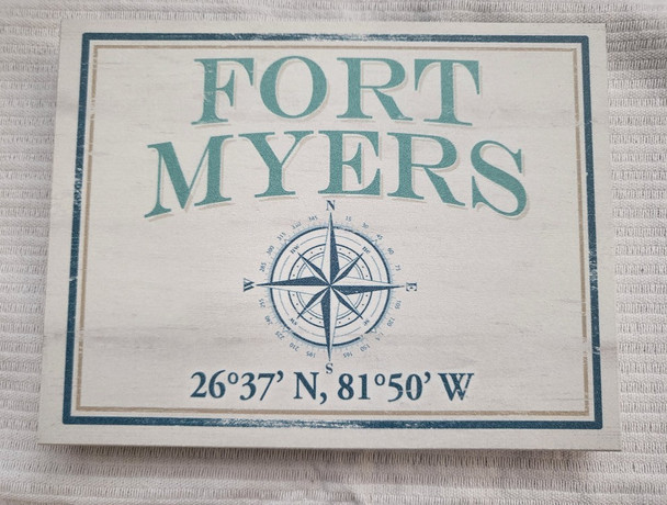 Compass Sign  Fort Myers 43-905FMY-112