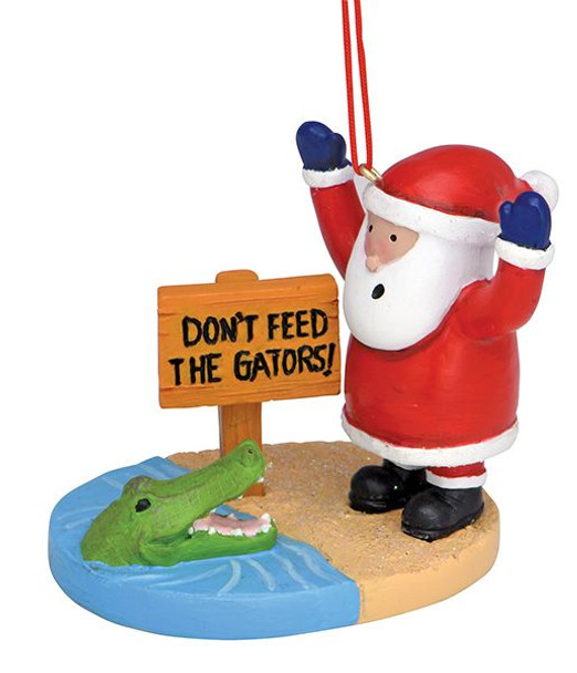 Don't Feed Gators Ornament 878-83-116