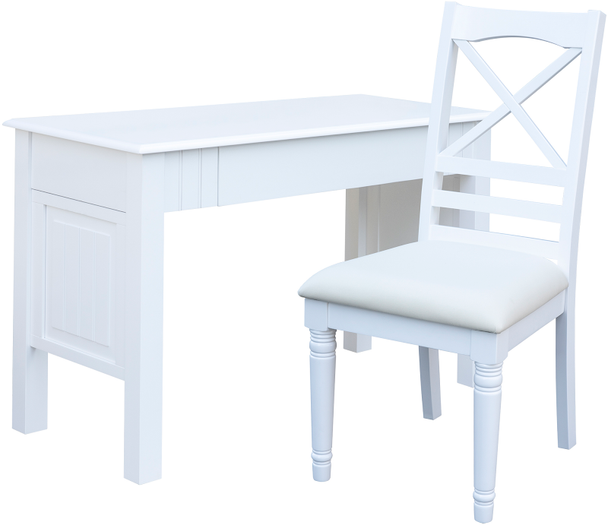 BEACHFRONT DESK AND CHAIR SET-W