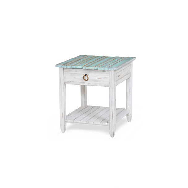 Pickett Fence End Table-Blue B78202-71