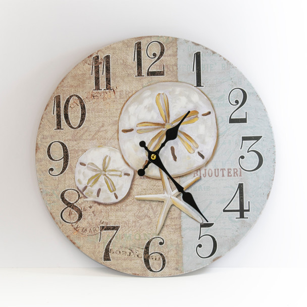 Sanddollars Clock C1057-58