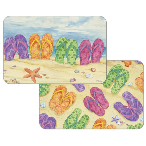 TOES IN SAND PLACEMAT 174-00108-91