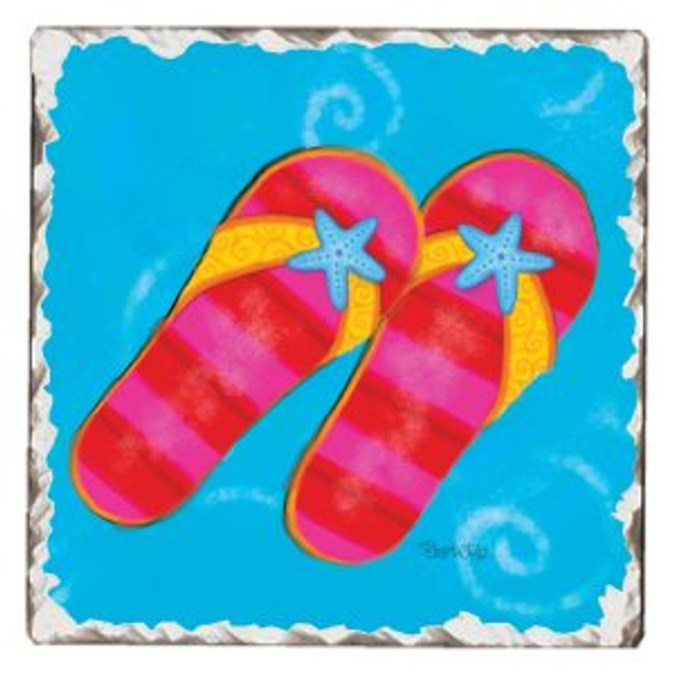 Flip Flops Coaster 67774-91