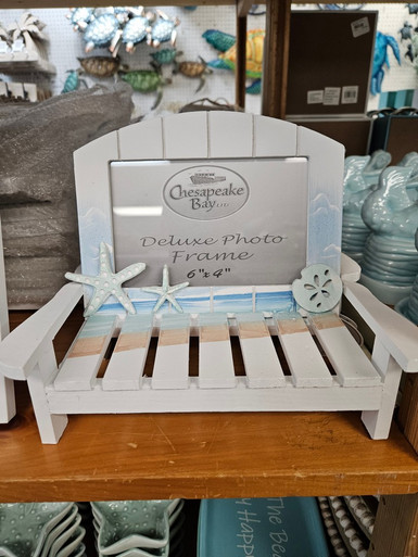 CHAIR PHOTO FRAME 75822ND-2 - Curious Cargo Home Decor