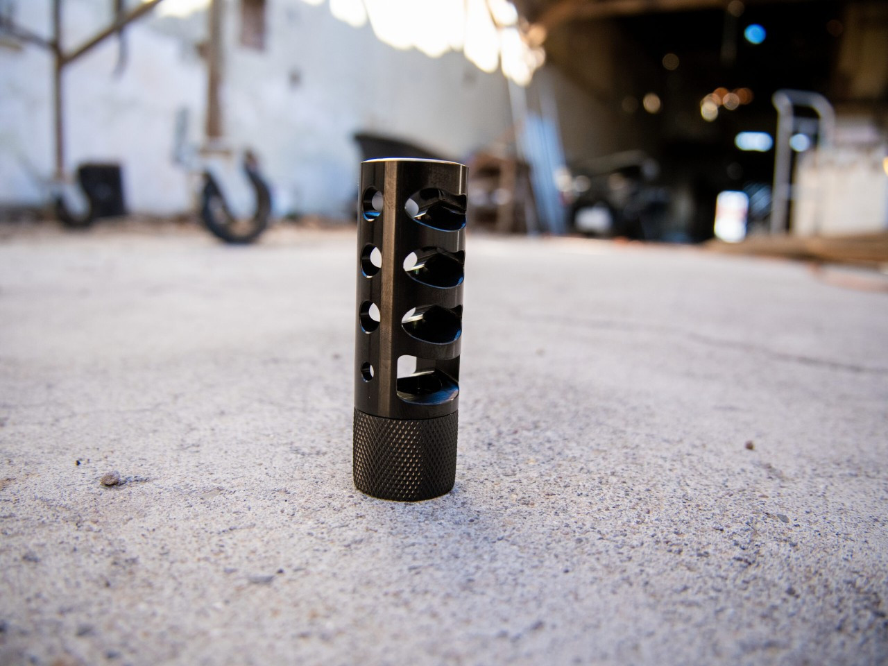 Boring Boss 4 Port Stainless Muzzel Break 30 Cal - Alquist Arms