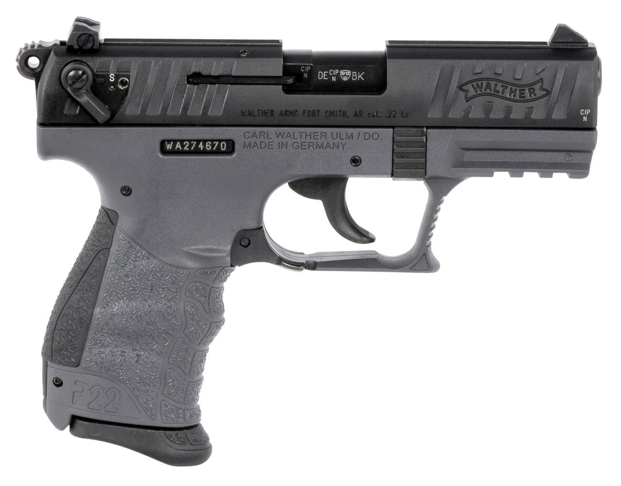 Walther Arms 5120365 P22 CA 22 LR 3.42