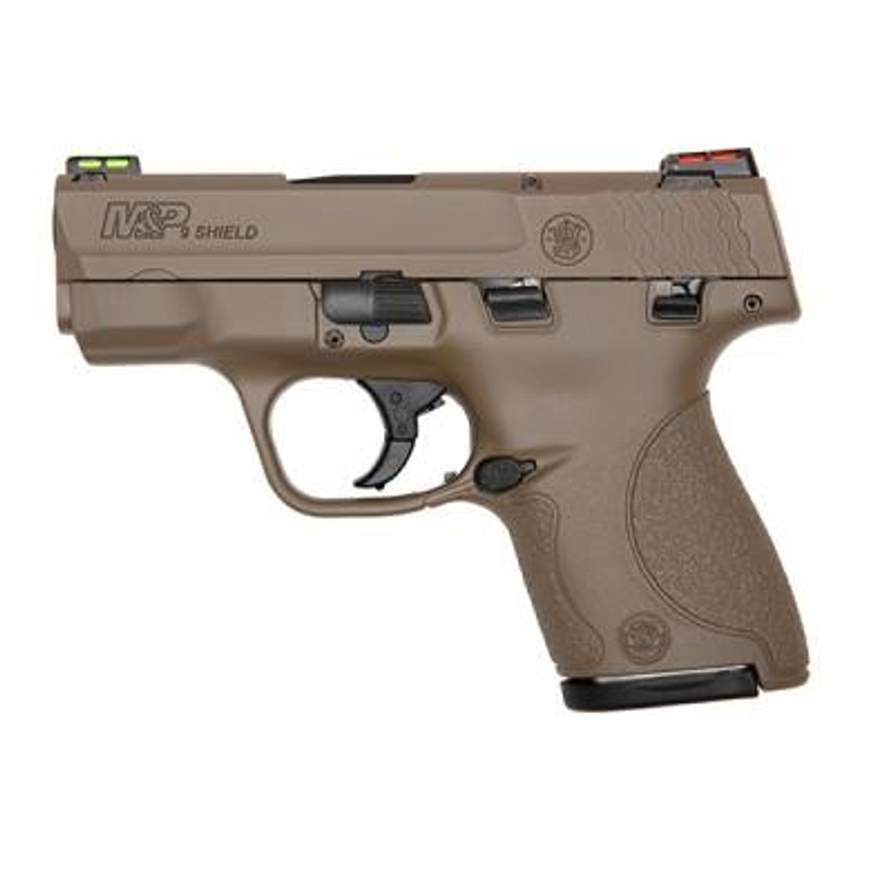 Smith & Wesson 13286 M&P 9 Shield *CA Compliant* 9mm Luger 3.1 FDE -  Alquist Arms