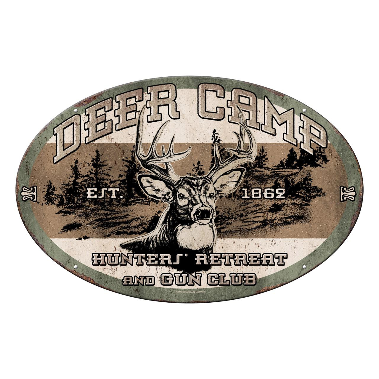 11x16 Deer Camp Sign - Alquist Arms
