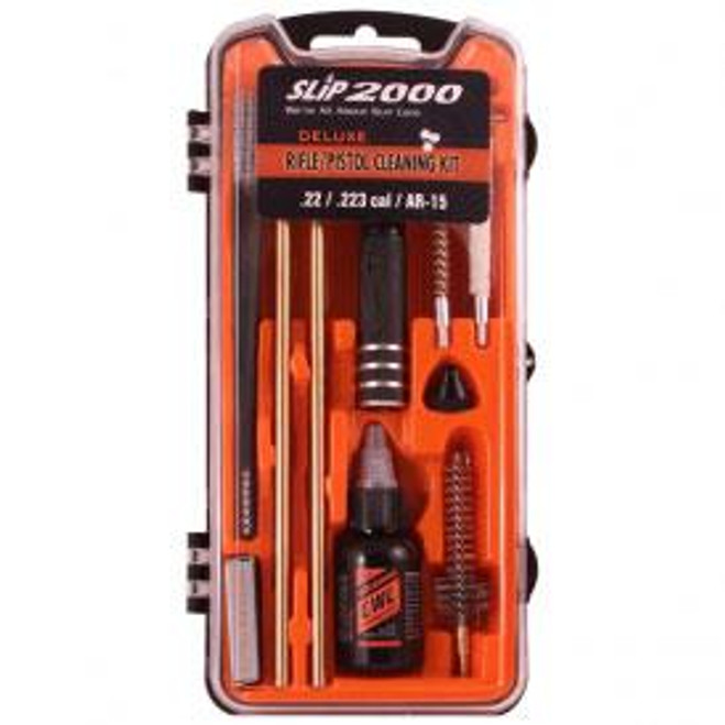 Slip 2000 Extreme Deluxe Rifle/Pistol Cleaning Kit - .22 Cal / AR-15 - 815706008867