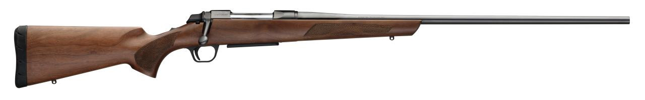 Browning 035801227 AB3 Hunter 7mm Rem Mag 3+1 26" Matte Blued/ Free-Floating Barrel, Matte Blued Steel Receiver, Satin Black Walnut/ Wood Stock, Right Hand - 023614400622