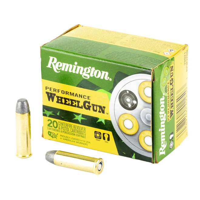 Remington, Performance Wheelgun, 32 H&R, 95 Grain, Lead Semi Wadcutter, 20 Round Box - 047700422503