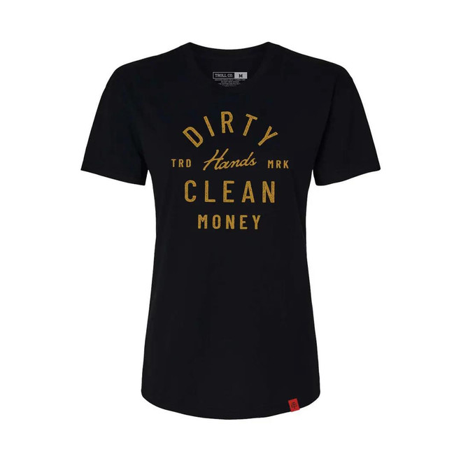 Troll Co. Clothing Womens Juno Tee Black -