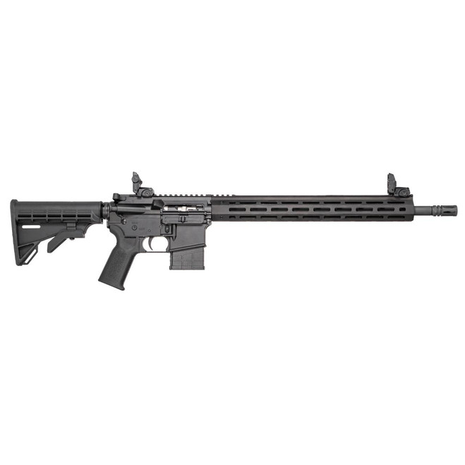Tippmann Arms Company, M4-22 Elite Hunter, Semi-automatic Rifle, AR, 22 LR, 18" Threaded Barrel, Threaded 1/2x28, Matte Finish, Black, M-LOK Handguard, Front/Rear Flip Sights, M4 Collapsible Stock, 10
