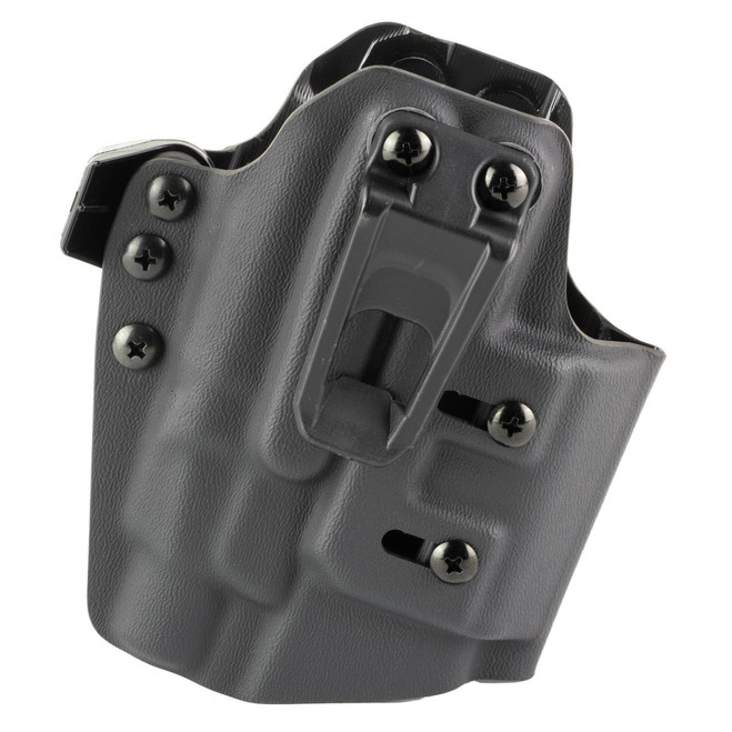 Crucial Concealment, Covert IWB, Inside Waistband Holster, Ambidextrous, Kydex, Matte Finish, Black, Universal Fit for Streamlight TLR-7 A/X/HL-X - 810015553992