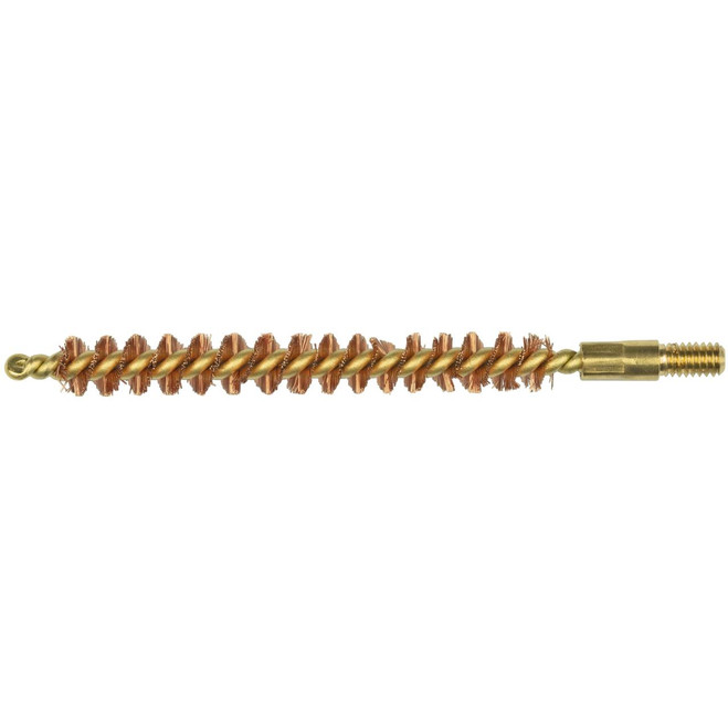 Pro-Shot Brass Core-Bronze Bristle Rifle Length Bore Brush 6.5mm Caliber - 709779100057