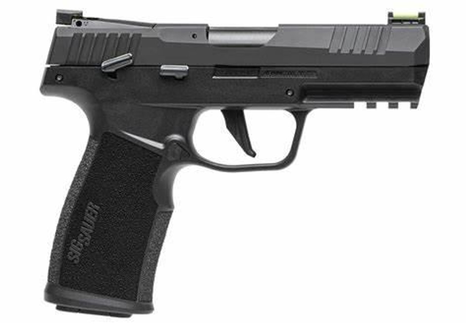 Sig P322, 22 Lr, 4in, Nitron, Blk, Sao, Adj Fiber Optic Sights, Polymer Grip, (2) 10rd Poly Mag, Optic Ready, Ca Compliant - 798681700561 Sig P322, 22 Lr, 4in, Nitron, Blk, Sao, Adj Fiber Optic Sights, Polymer Grip, (2) 10rd Poly Mag, Optic Ready, Ca Compliant - 798681700561