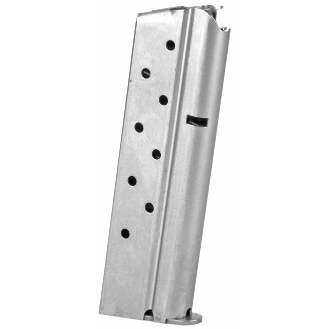 Colt's Manufacturing, Colt Magazine, 38 Super, 9 Rounds, Fits 1911 Government/Commander, Stainless - 098289900593