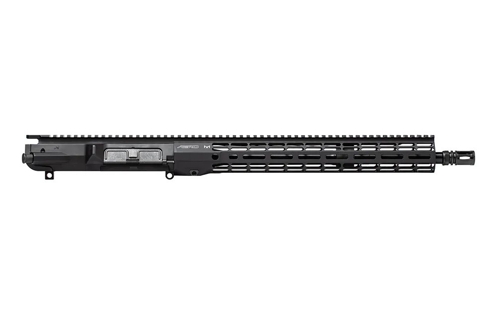 Aero M5 Complete Upper, 16" .308 Mid Barrel,R-ONE 15" M-LOK Handguard - Anodized Black NO BCG/Charging Handle - 840014609611