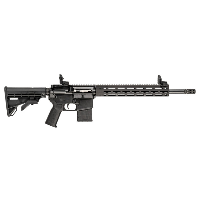 Tippmann Arms Company, M4-22 LTE, Semi-automatic Rifle, AR, 22 LR, 16" Threaded Barrel, Threaded 1/2x28, Matte Finish, Black, Composite Free Float Handguard, Front/Rear Flip Sights, M4 Collapsible Sto